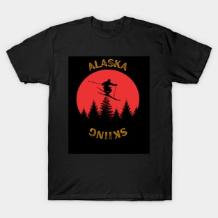 Alaska skiing T-Shirt